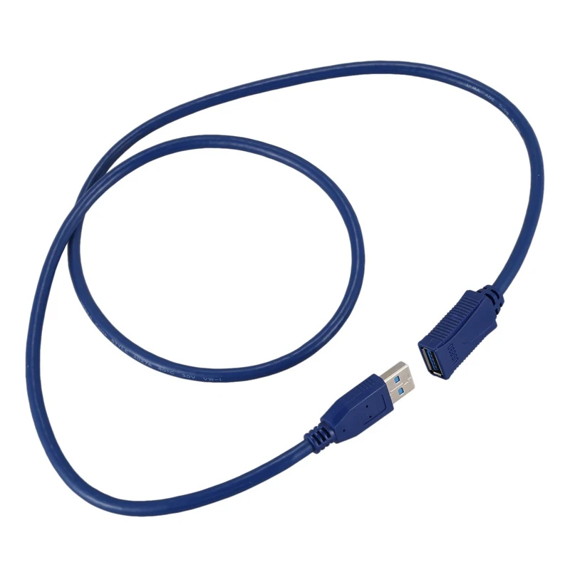 3 фута 1 м USB 3,0 A штекер к женскому супер скоростному удлинительному кабелю для ПК ноутбука