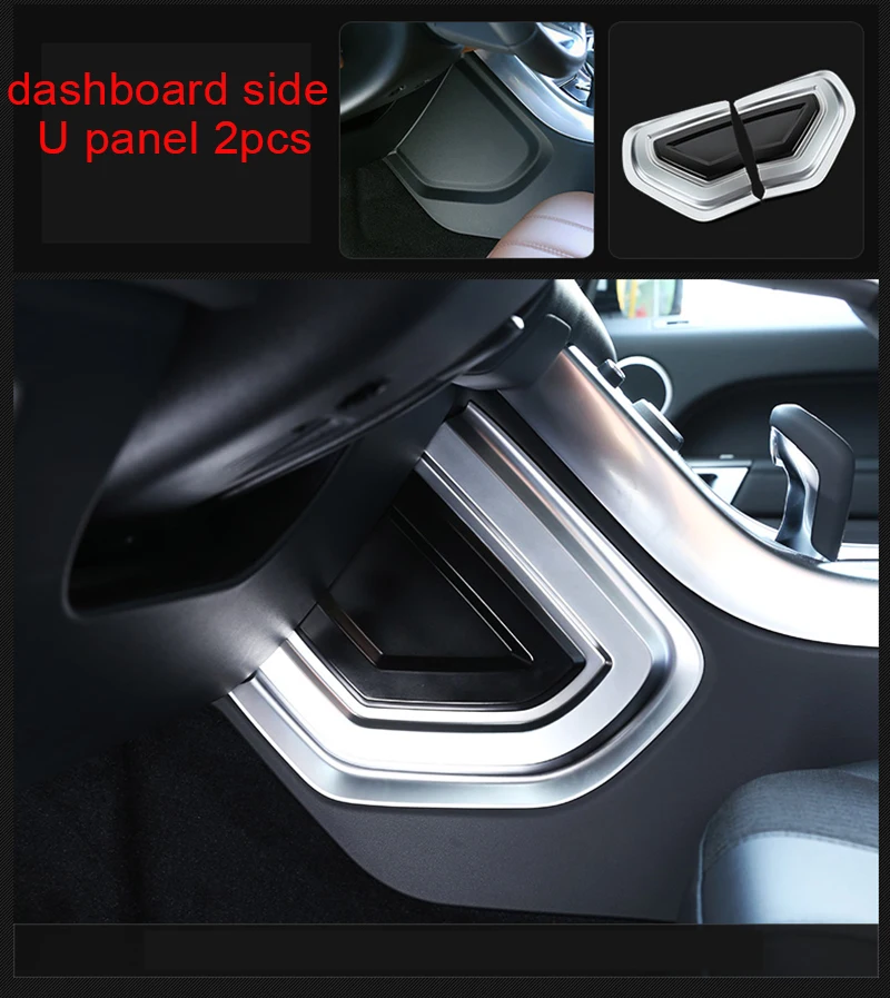 

Для Land Rover Range Rover sport HSE 2014-2019 хромированная Центральная панель управления U 2 шт.
