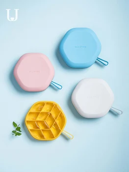 

Youpin Silicone ice tray Ice box Self-made household small quick-freezer frozen ice mold to make ice hockey artifact