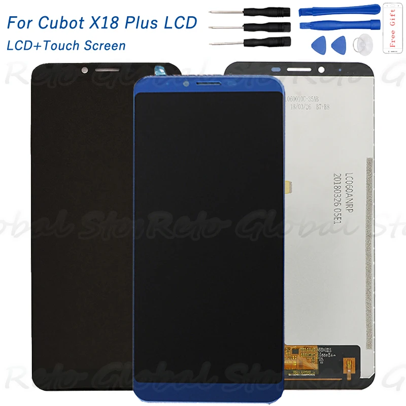 5 99 &quotдля Cubot X18 Plus ЖК-дисплей сенсорный экран дигитайзер замена для 100%
