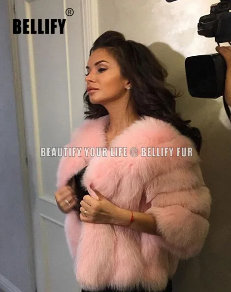 

2019 Fashion Plush Natural Real Fox Fur Coats Stylish Gorgeous Jackets outerwear пальто женское