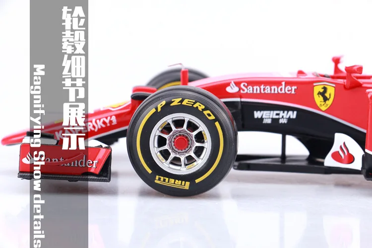 Bimeigao 1: 18 Феррари формула Гоночная машина Infiniti напитка Red Bull от производителя RB13 F1 формула гоночный автомобиль