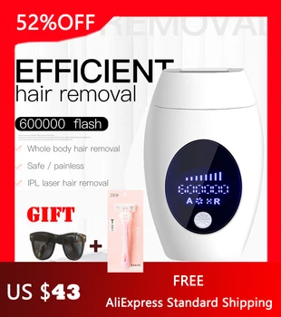 

Laser Professional Epilator IPL Hair Removal Photo Women Face Hair Remover Lip Threading Machine Electric Leg Depilatory Device