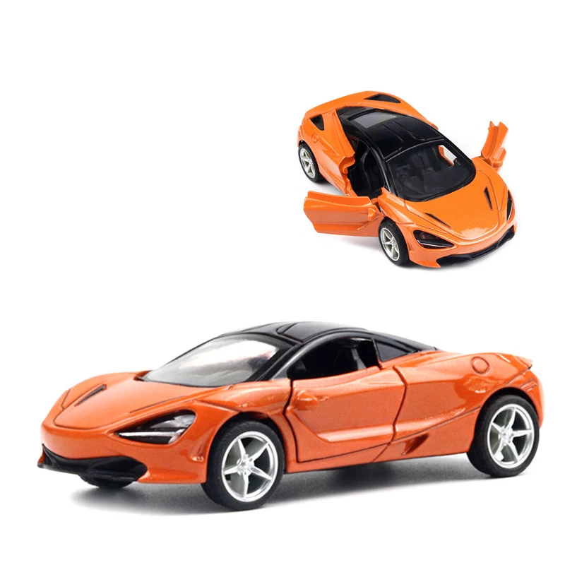 1:36 Scale Simulation Sports Car Model Pull Back Alloy Metal Diecasts & Kids Toy Vehicles Collection Gift For Boys Children Y118 1 32 scale benzs sls amg gt alloy sports car model diecasts metal toy vehicles simulation children miniauto birthday kids gift