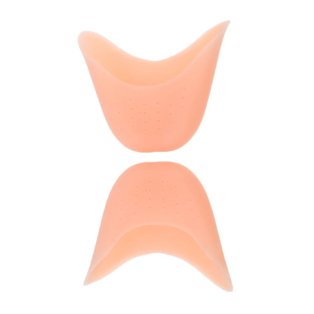1Pairs Soft Silicone Gel Pointe Ballet Dance Shoe Toe Pads Toe Protector