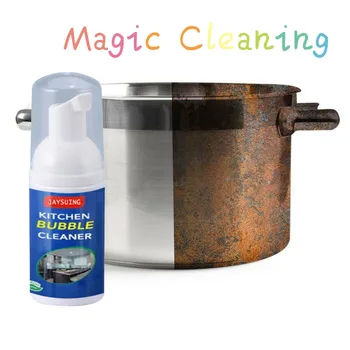 

Home Kitchen Magical Cleaning Bubble Spray Foam Grease Cleaner Rust Remove Kitchenware Descaling Detergent Bubble Cleaner 30ML
