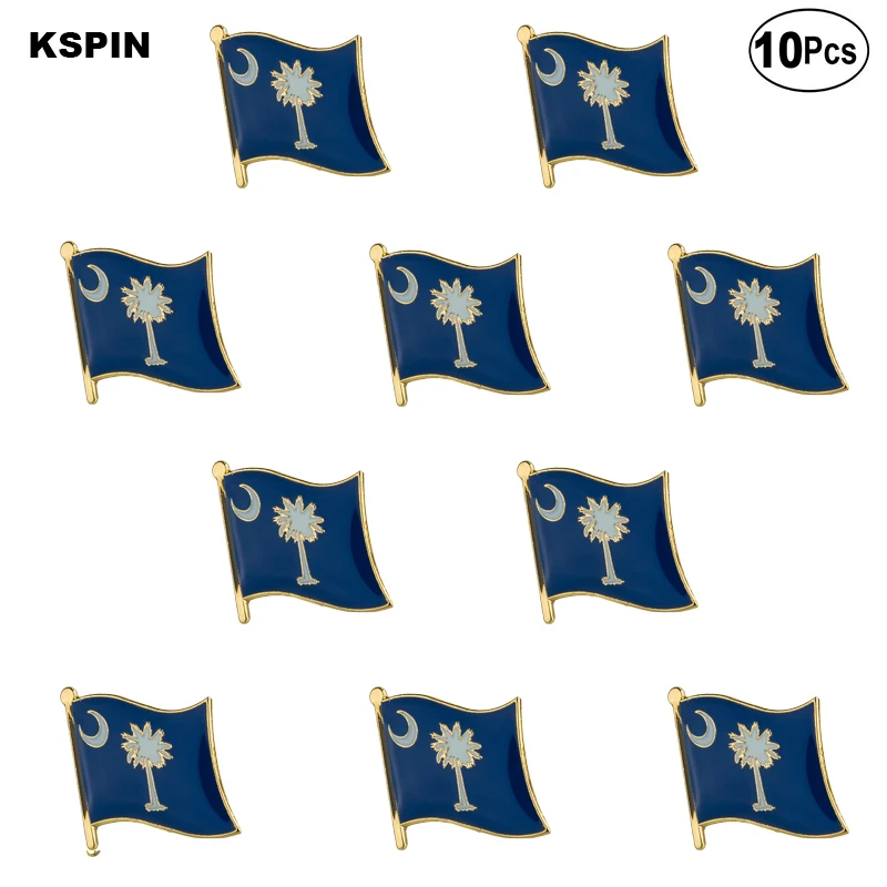 USASouthcarolinaLapelPinFlagbadgeBroochPinsBadges10PcsaLot.jpg