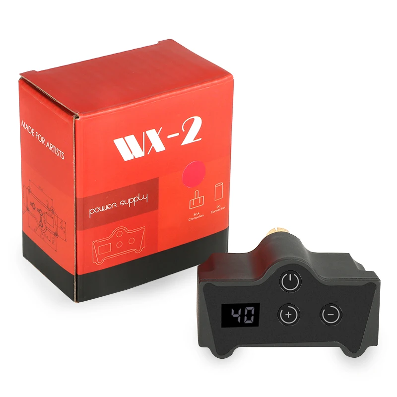 6-Professional-Wireless-Tattoo-Power-Mini-RCA-DC-Audio-3-5mm-Jack-Upgrade-Digital-New-Touch-Tattoo