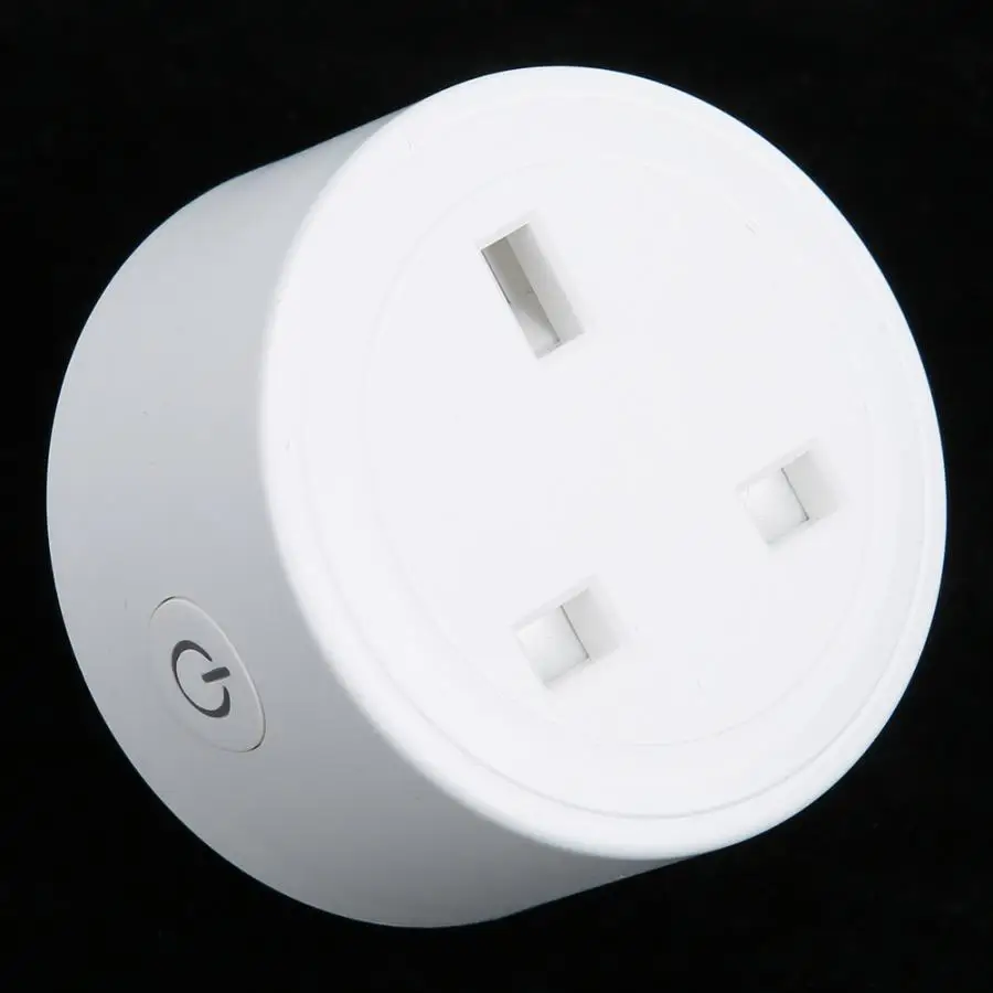 

Intelligent Mini Wifi Smart Socket Plug Oulet with Voice Remote APP Control UK Plug 100-240V