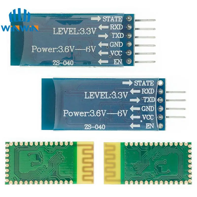 HC-05 HC-06 RF Wireless Bluetooth Transceiver Slave Module RS232 TTL to UART converter and adapter for arduino wireless module usb to ttl adapter
