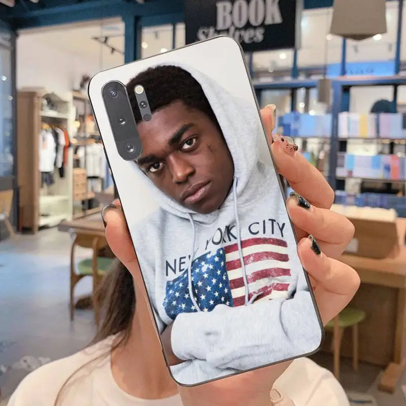 HPCHCJHM Kodak Black Rapper Phone Case Cover For Samsung Note 7 8 9 10 pro Galaxy J7 J8 J6 Plus 2018 Prime