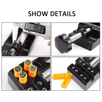 

New Style 57mm Multi-purpose Creative High Quality Alloy Pliers Woodworking Table Hand Wenwan Vise Aluminum Tool Mini Vise W6Q4