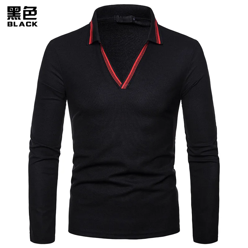 

Long-sleeved POLO shirt, men's shirt, blouse man, long-sleeved POLO shirt man, POLO shirt, street dress, men's clothing