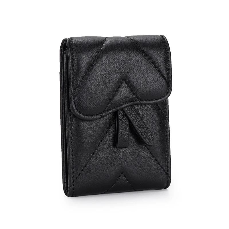 

COMFORSKIN Luxurious 100% Sheepskin Women Hasp Card Wallet New Arrivals Fashion Style Business Card Holder Soft Style Card Case