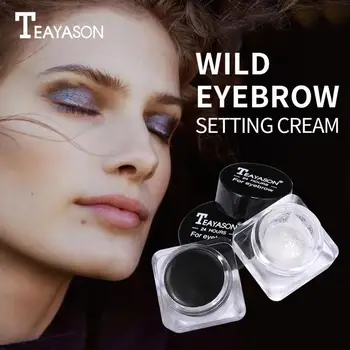 

3 Colors Eyebrow Cream Professional Waterproof Long Eyebrow Brow Eye Sweat-proof Cream Gel Brown Enhancers Cream Lasting H7G5