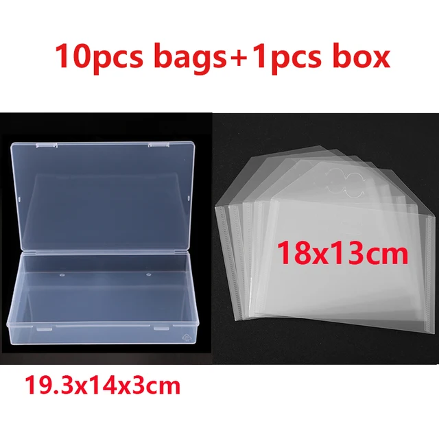 Sheets & Plastic Folder Bags Storage Box Containers For