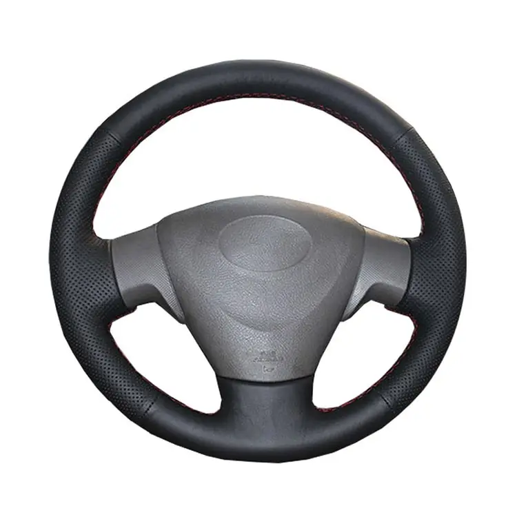 Car steering wheel cover DIY custom made steering wrap for Toyota Corolla 2006-2010 Matrix 2009 Auris 2007-2009