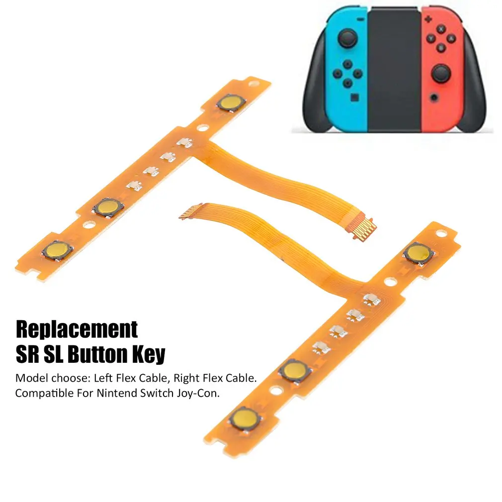 

Replacement SR SL Button Key Flex Ribbon Cable For for Nintend NS Switch Joy-Con Controller Trigger Buttons Cable