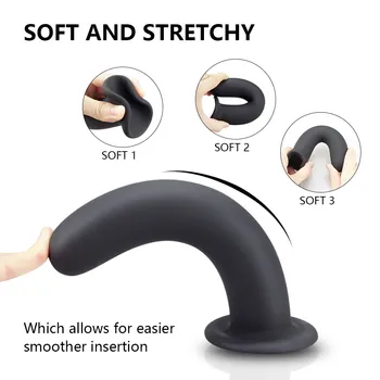 Anal Dildo Woman Strap on dildo Adult Sex Toys For Women Soft Penis With Suction Cup Strapon Dildo Sex toys for Lesbian sex shop 2