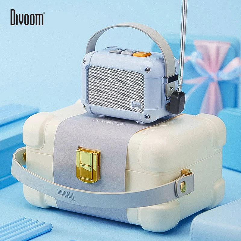 Беспроводная Портативная колонка Divoom Macchiato bluetooth-колонка с FM-радио TWS-радио
