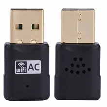600Mpbs беспроводной 2,4G/5,8G двухдиапазонный 802.11ac мини USB WiFi адаптер для ноутбука настольный компьютер
