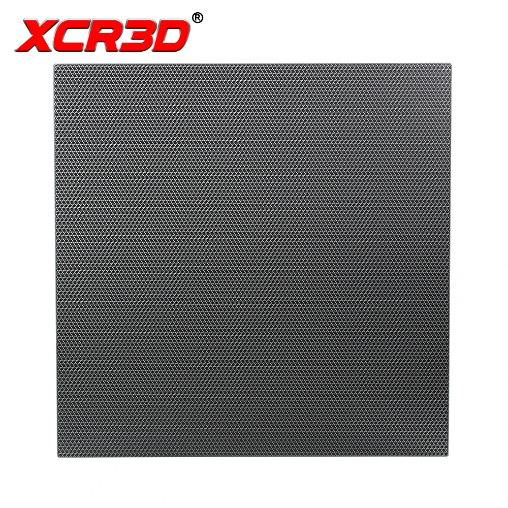 XCR 3D Printer Parts Ultrabase Heated Bed Build Surface Glass Plate Carbon Glass 410x410mm Hotbed For Ender 3 Heatbed Platform db 3d printer part ultrabase heatbed platform square build surface glass plate lattice glass hot bed for ender 3 cr10 3d printer