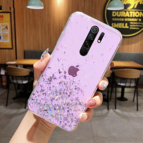 Bling Case For Xiaomi Mi 10 Ultra Case Epoxy Cover For Xiaomi Mi Note 10 Lite 10T Pro Case Shining TPU Cover Mi10 T Lite