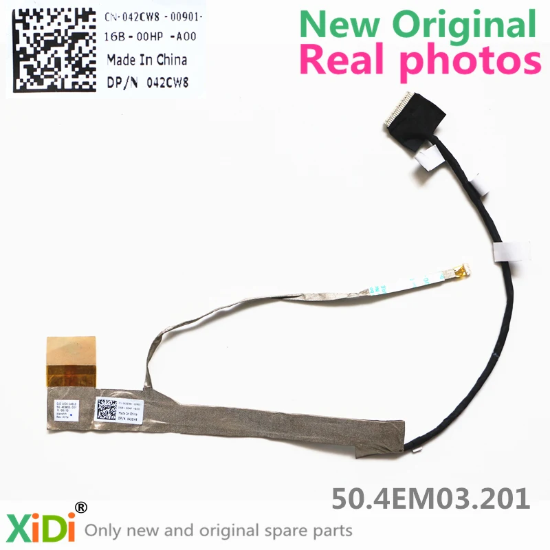 Новый DJ2 50.4EM03.201 CN 042CW8 для Dell Inspiron N5020 M5020 N5030 M5030 Lcd Lvds кабель|Компьютерные кабели и