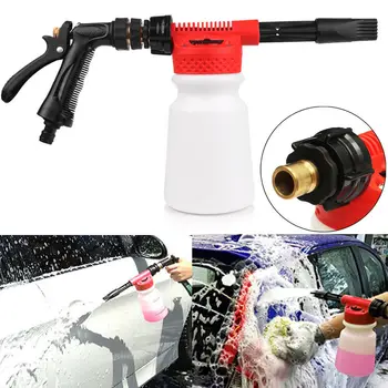 

2 In 1 900ML Eco-Friendly Snow Foam Lance Car Pressure Washers Soap Foam Generator With Adjustable Sprayer Nozzle