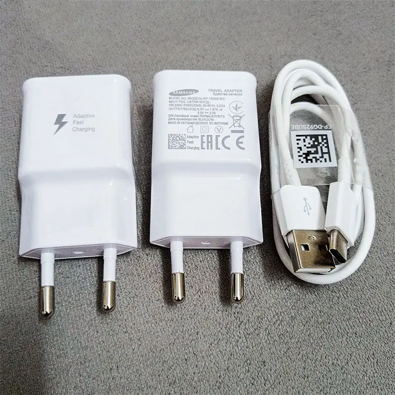 Samsung Быстрое Зарядное устройство USB адаптер питания 9V 1 67 A Быстрая зарядка type C