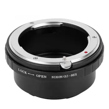 

Durable Lens Adapter Ring for Nikon F/AI/AIS/G Lens to Fit for Sony NEX Mirrorless Camera Hot