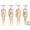 Escala 1/12 Flexible-sin cuerpo femenino pálido/bronceado para figura de acción juguetes modelos de muñecas cuerpo HENG Juguetes ► Foto 3/6
