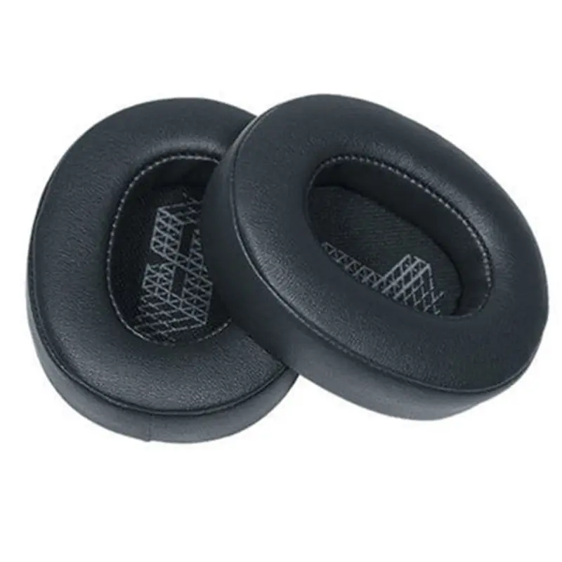 2PCS Replacement Leather Earpads Ear Cushions Cover Cup for J BL Live 500BTNC Wireless Over Ear Headphones