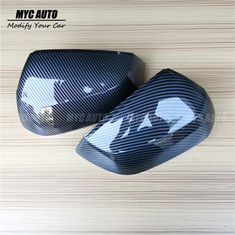 Углеродное волокно зеркальная Крышка для Audi Q2 SQ2 Q3 крышка зеркала заднего вида 20107 Q2 SQ2 Q3 Зеркало Обложка - Цвет: Without Lane Assit