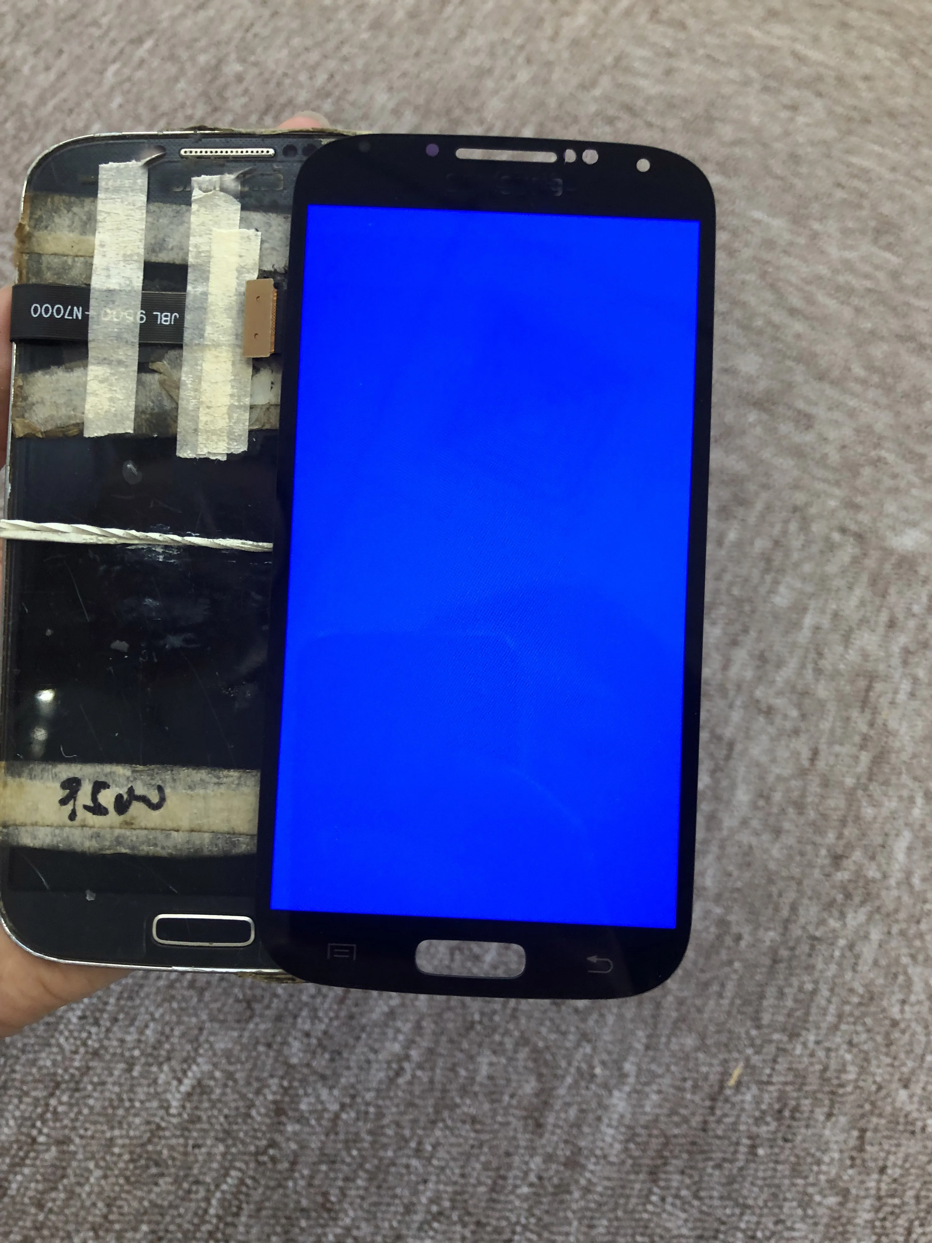 ЖК-сборка с сенсорным экраном дигитайзер для samsung Galaxy S IV 4 i9500 i9505 OEM