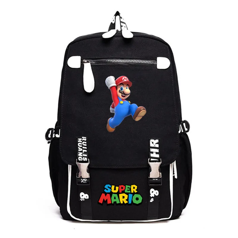 photo colour Аниме Super Mario Bro игры рюкзак сумка студенческий блокнот ноутбук школьные рюкзаки для путешествия ноутбук сумка подойдет в качестве подарка - Цвет: photo colour