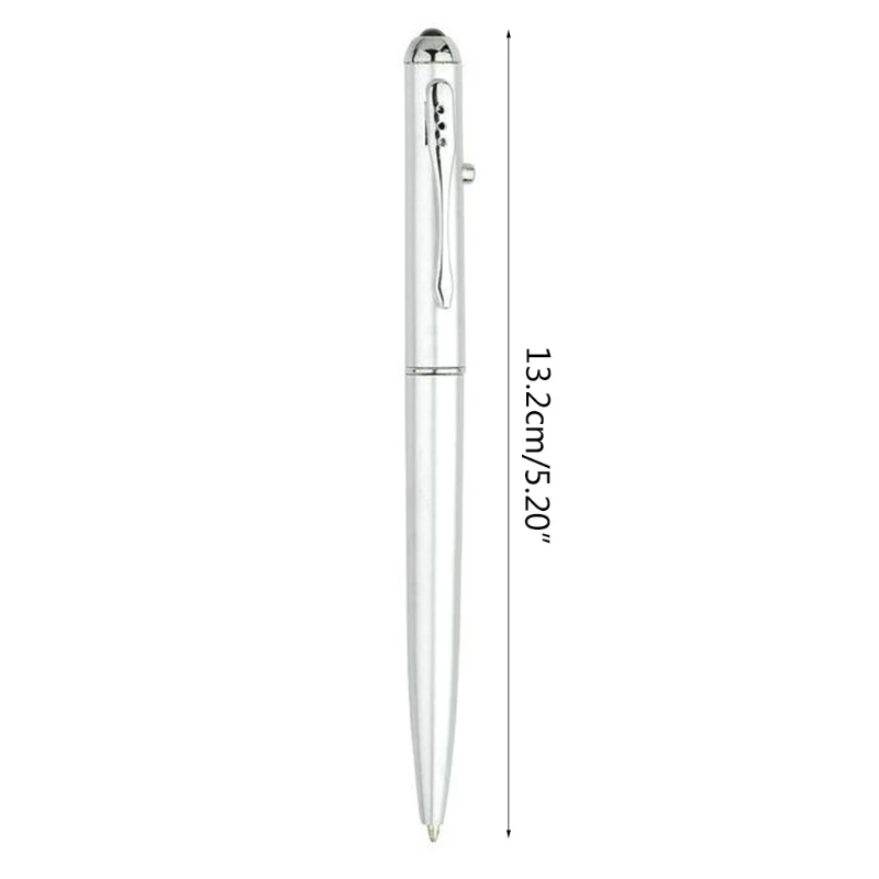 Multifunction Pen Money Checker Pen Marker Fake Bill Detector Pens w/ UV LED Light Easy to Check Counterfit Cash Detector