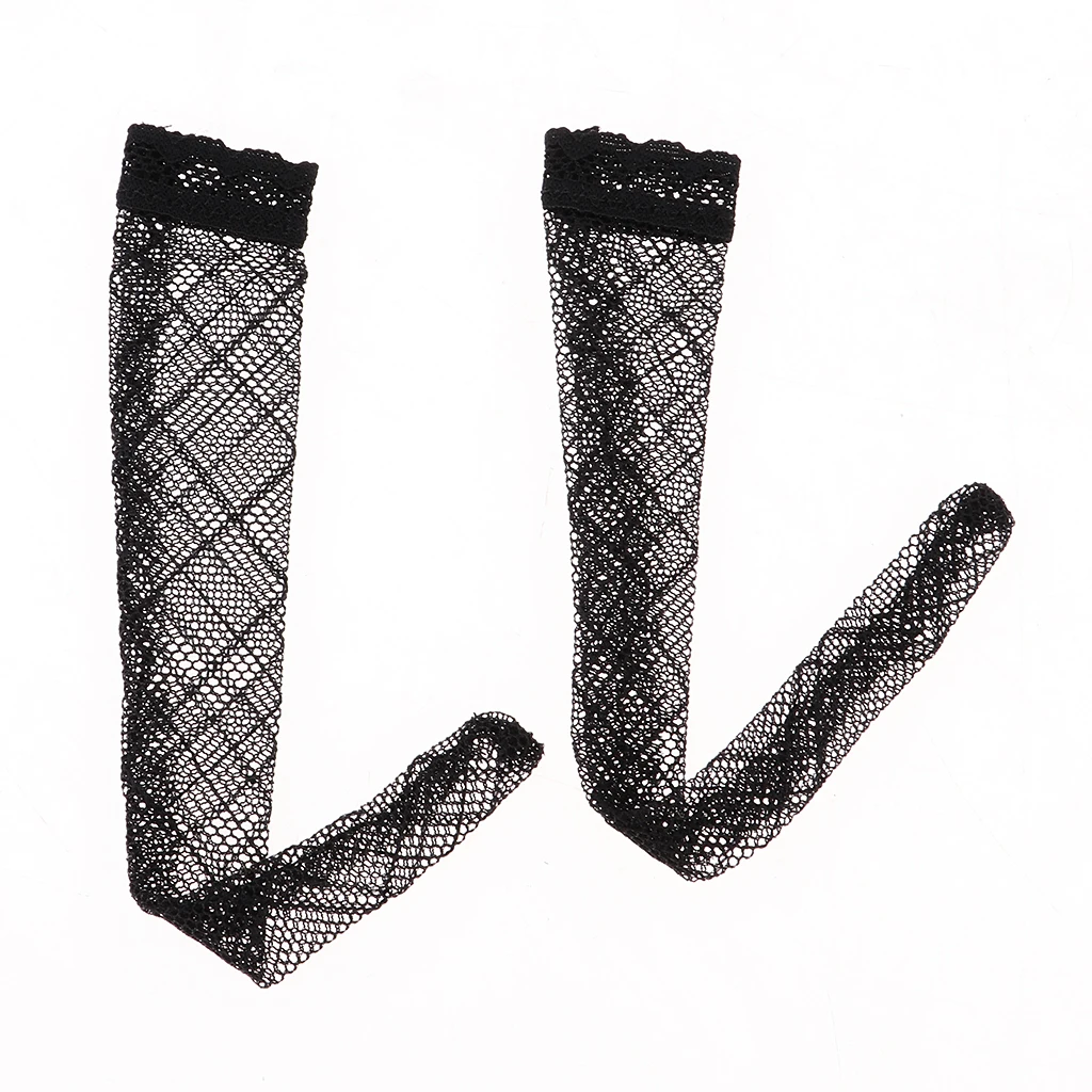 1/6 Doll Stocking Socks Black Lace for 12