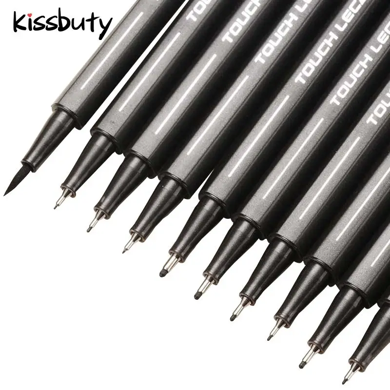 STA Pigment Fine Liner Pen Graphic & Brush Pen Black Fineliner