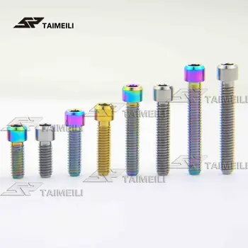 

Titanium alloy screw M4X8/10/13.5/15/20/25mm small cylindrical bicycle transmission front dial H/L rear dial tension screw