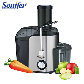 

2 Speed Large Size Stainless steel Juicers Fruit And Vegetable Juice Extractor Removable Fruit Drinking Machine For Home Sonifer