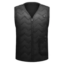 Теплый жилет Регулируемый зимний теплый жилет для наружного туризма кемпинга