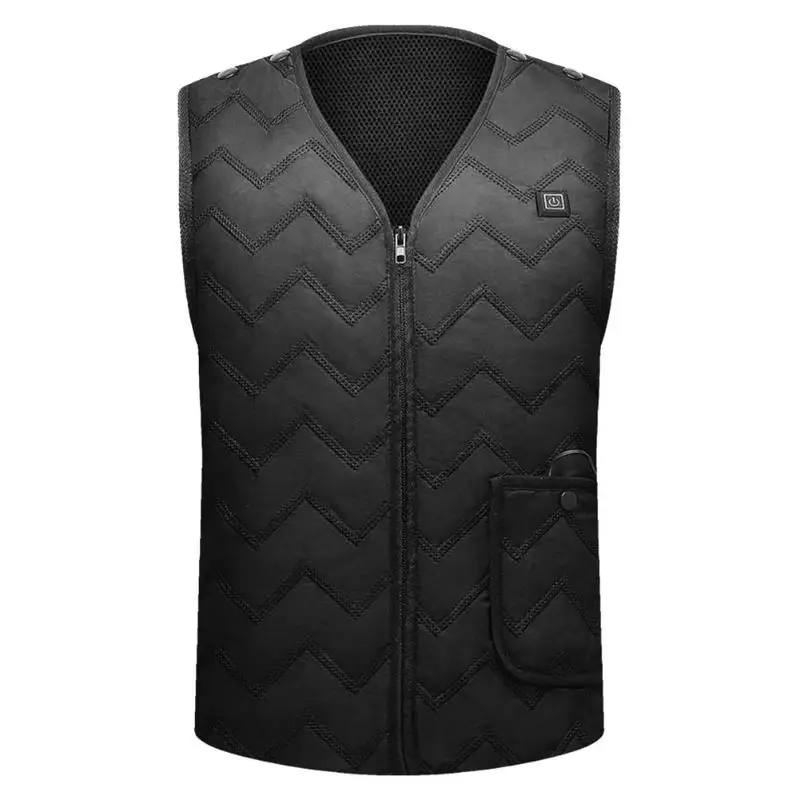 

Heated Vest Adjustable Winter Heating Waistcoat for Outdoor Hiking Camping