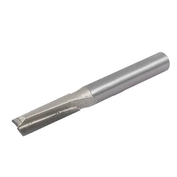 

New 1/4-Inch Shank 1/4-Inch Cutting Dia Double Flute Carbide Tipped Cleaning Bottom Router Bit Cutter