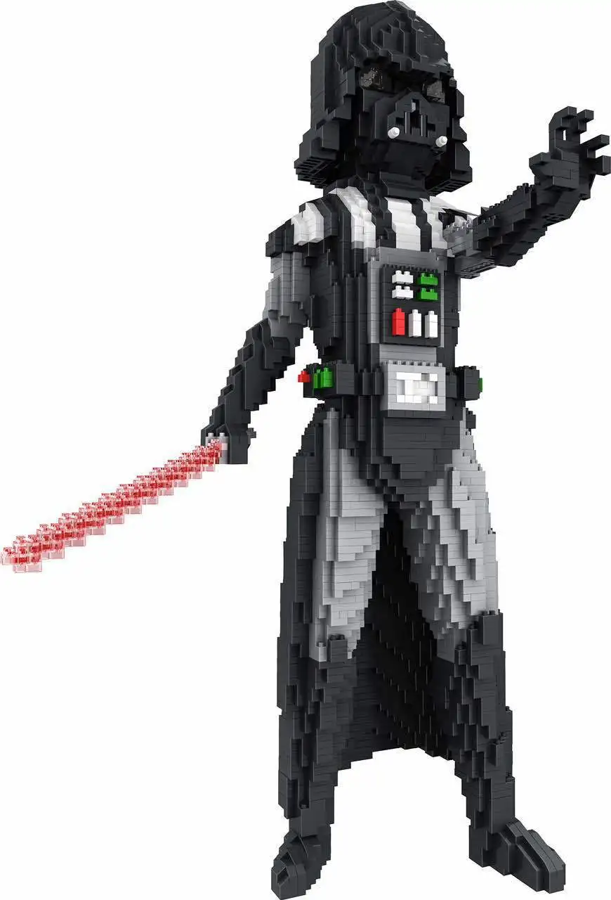 

Spell of Micro Small Stone Small Particles Building Blocks Educational Assembled Toys Animal Darth Vader 8829-1 Figure