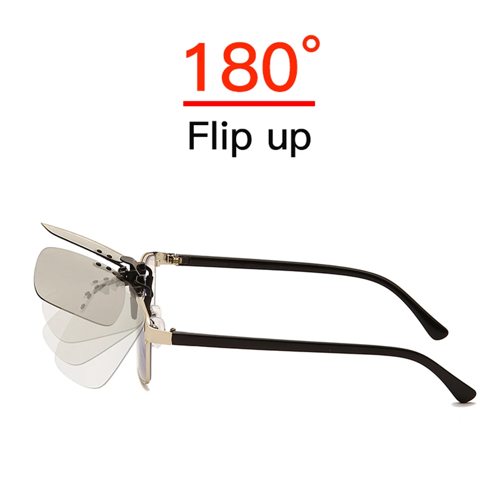 LongKeeper lenti fotocromatiche polarizzate Clip su occhiali da sole  occhiali per conducente per auto occhiali da sole Anti-UV accessori per  occhiali da guida - AliExpress Apparel Accessories