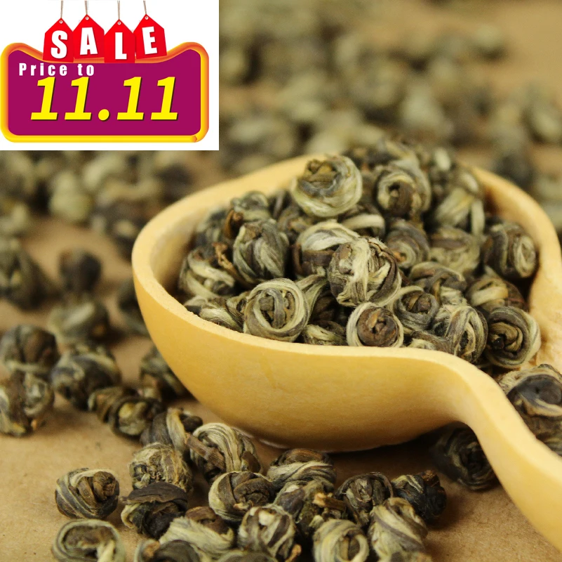 

oolong tea Tea colitas flower tea superior jasmine flower tea jasmine dragon pearl 150g +gift Free shipping