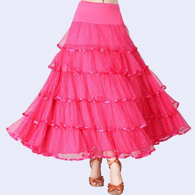 Ballroom Dance Dresses Lady's Stage Waltz Dancing Skirt Women Cheap Ballroom Competition Dance Dress Dancing Performance Outfits (4)