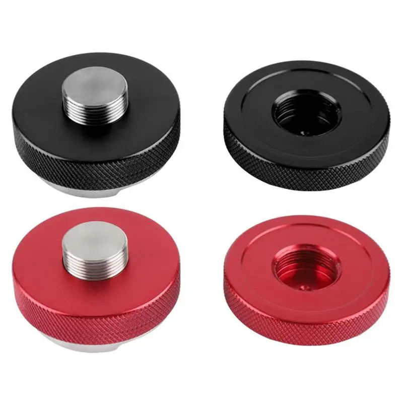 Espresso 58Mm Coffee Distributor Leveler Tool Macaron Coffee Tamper With Three Angled Slopes-Black