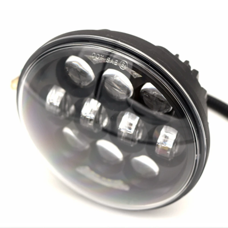 5-3/" светодиодный фонарь 5,75" 80 Вт проектор светодиодный налобный фонарь дополнительные фары для дальнего ближнего света для мотоцикла